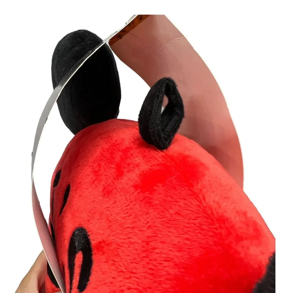 Disney Parks Mickey Mouse LETS GO Travel Neck Pillow Adult Mickey Ears‎ Vacation